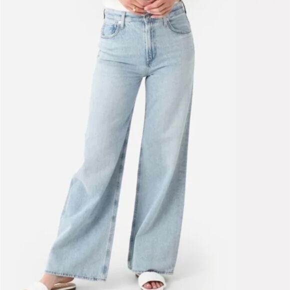 COH CITIZENS OF HUMANITY Paloma Baggy in Moonbeam Jeans Women's Size 32 New - Picture 2 of 16